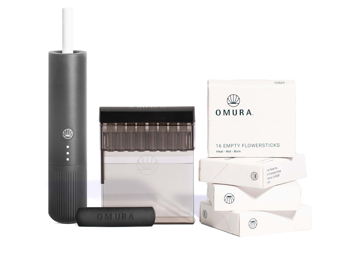 Omura Series 1 heat-not-burn vaporizer bundle