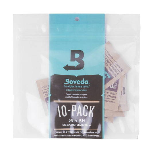 Boveda 2-way humidity control packs for cannabis
