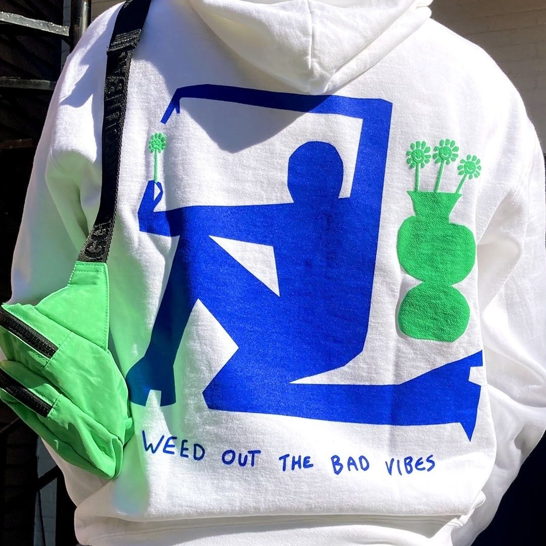 Weed Out The Bad Vibes Hoodie