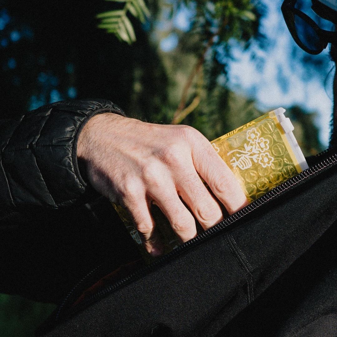 Floral Stash Bag