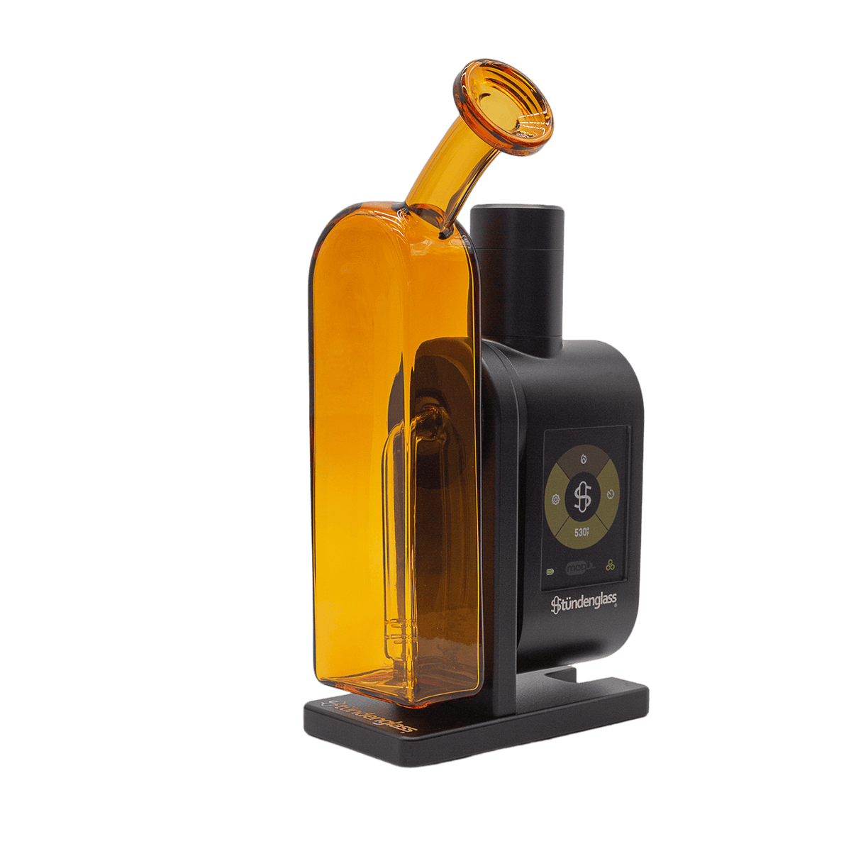 Stundenglass Modul and Dok travel set, amber glass