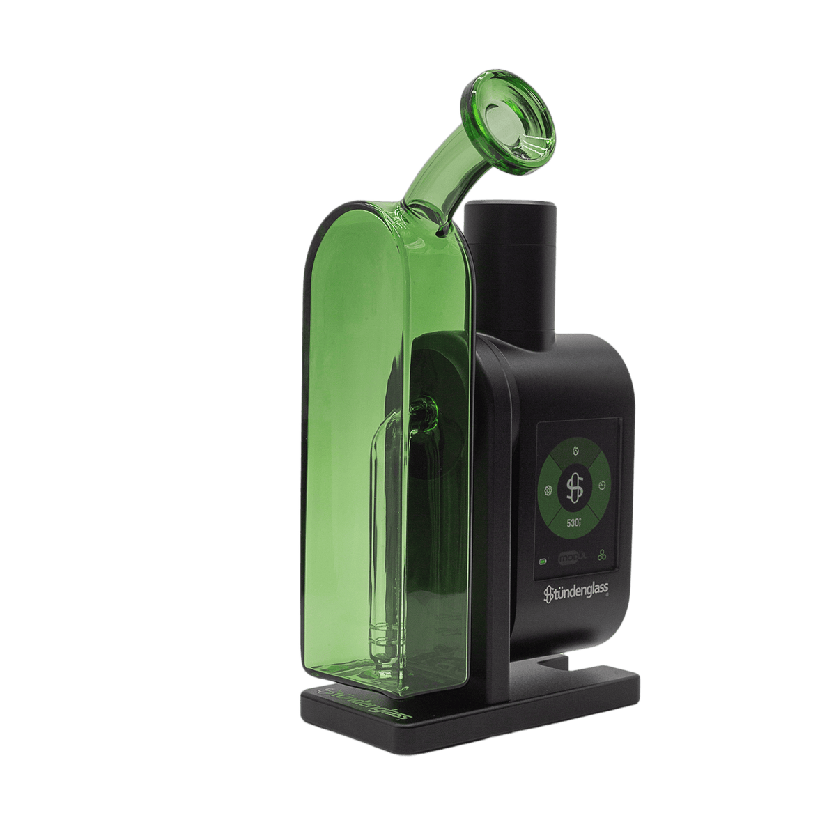 Stundenglass Modul and Dok travel set, green glass