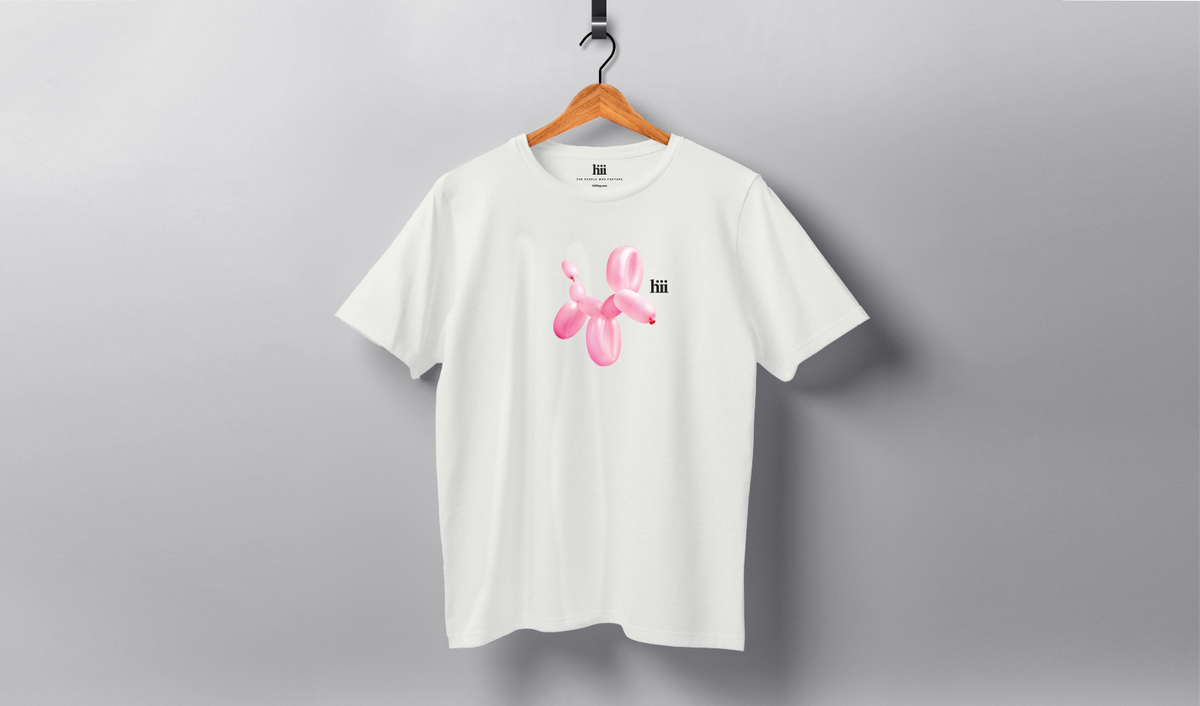 Hiii white tee by Weedland
