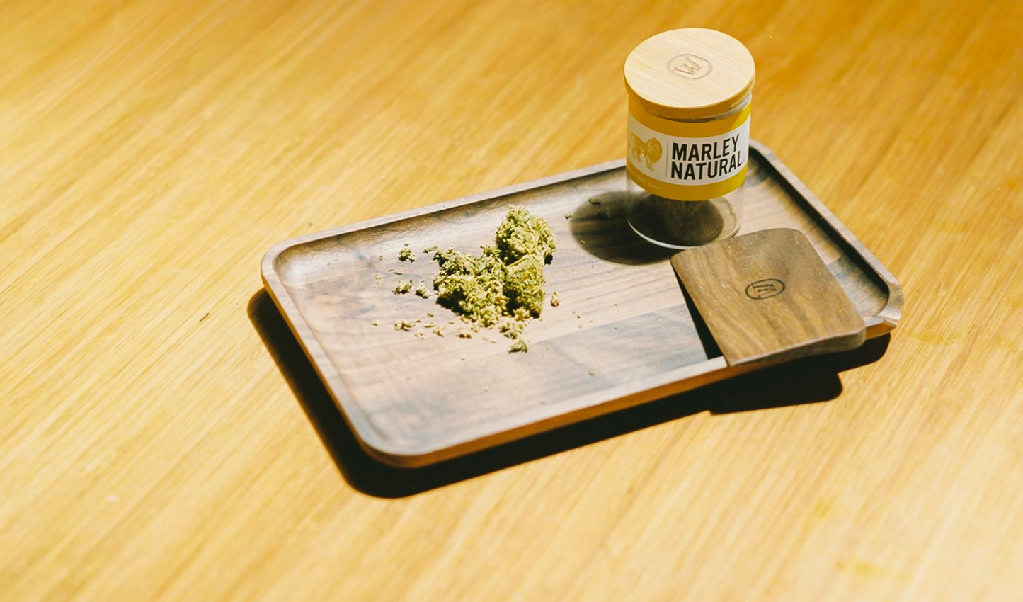 Black Walnut Rolling Tray