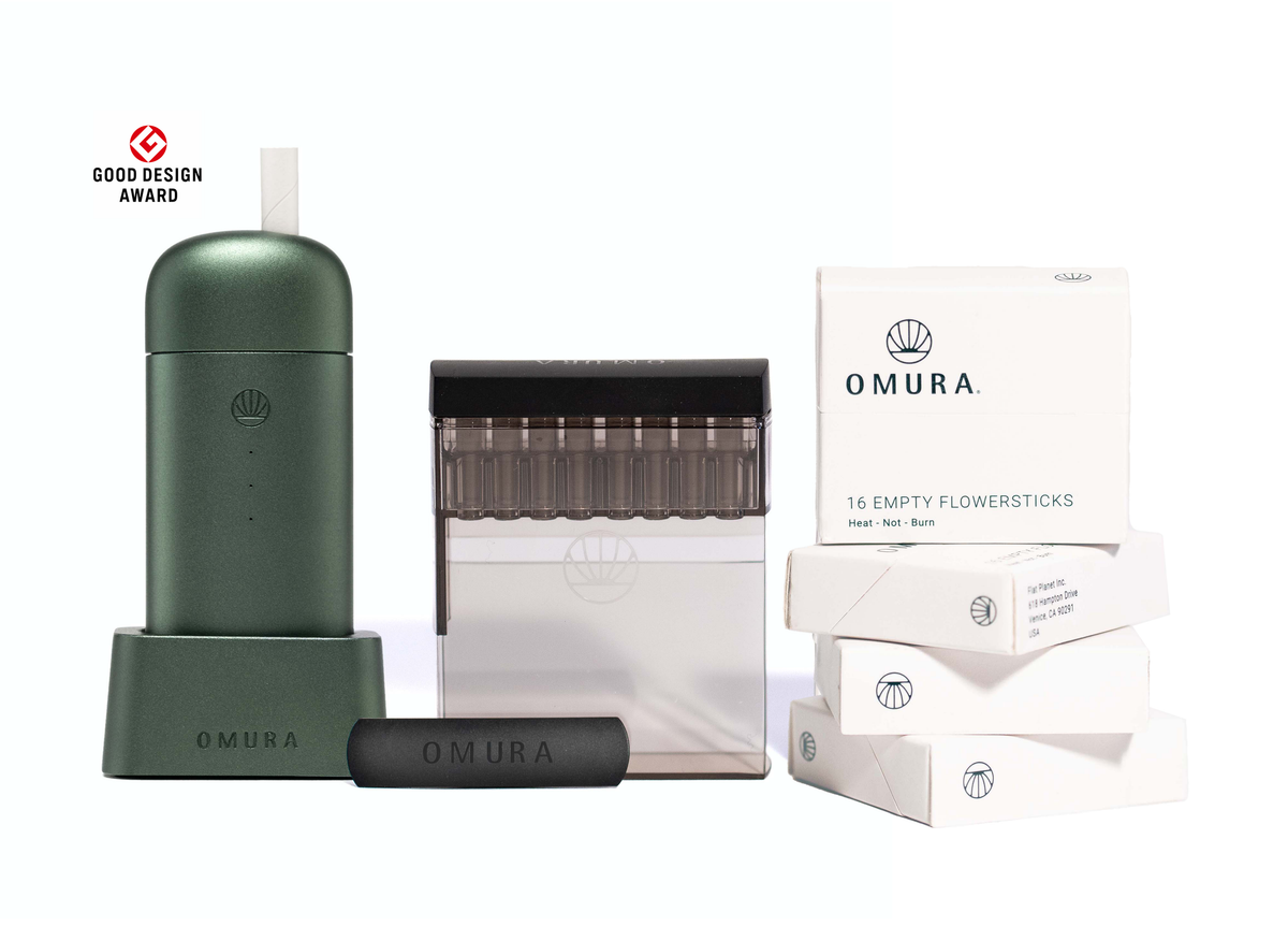 Omura Series X heat-not-burn vaporizer bundle