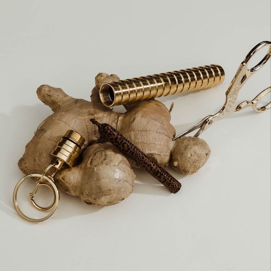 Carry Case Keychain - Gold - Sackville & Co.